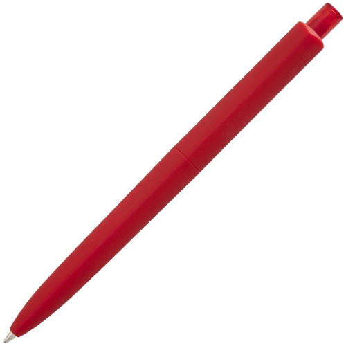 Ручка шариковая Prodir DS8 PRR-Т Soft Touch, красная фото 4