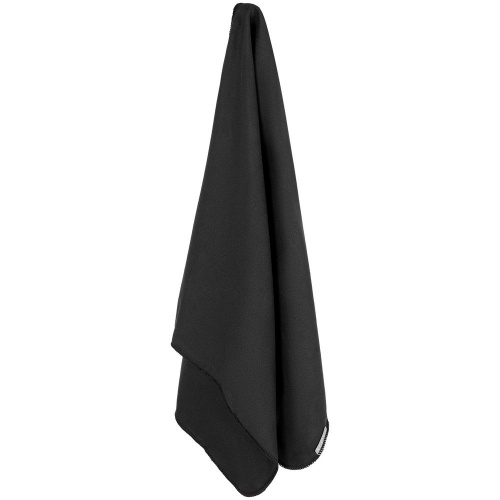 Спортивное полотенце Vigo Medium, черное фото 2