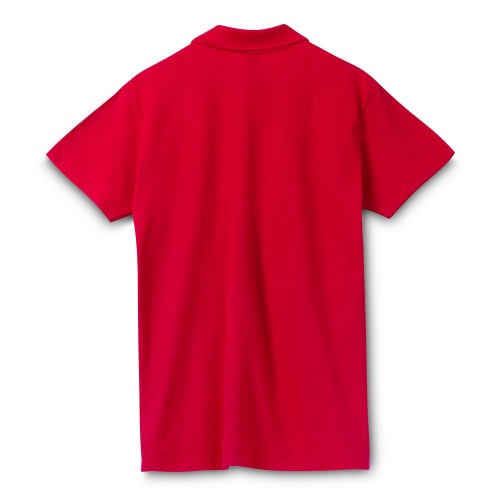 Рубашка поло мужская Spring 210, красная фото 2
