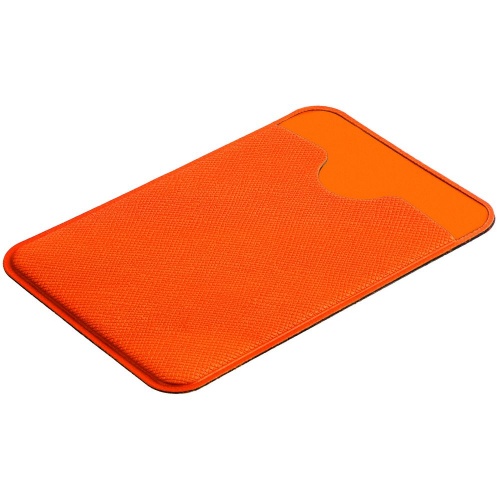 Чехол для карты на телефон Devon, оранжевый фото 2