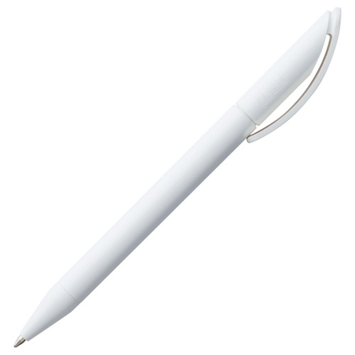 Ручка шариковая Prodir DS3 TPP, белая фото 3