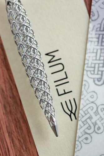 Вечная ручка Filum Titanium с двумя наконечниками фото 4