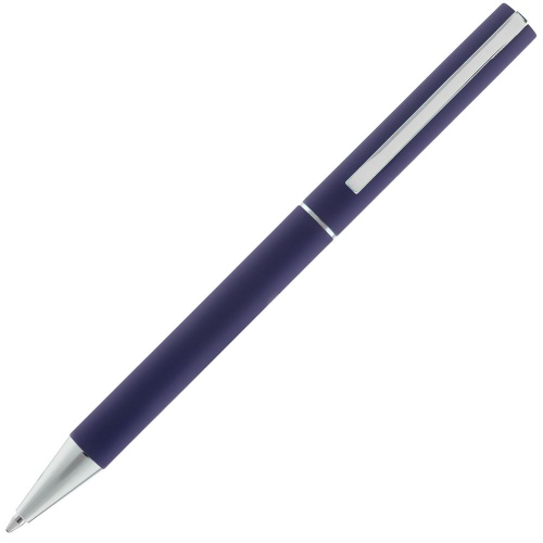 Ручка шариковая Blade Soft Touch, синяя фото 2