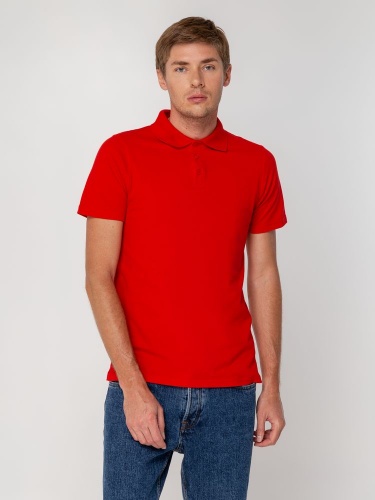 Рубашка поло мужская Virma Light, красная фото 6