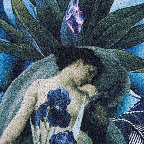 Толстовка Beauty Sleep, синий меланж фото 4
