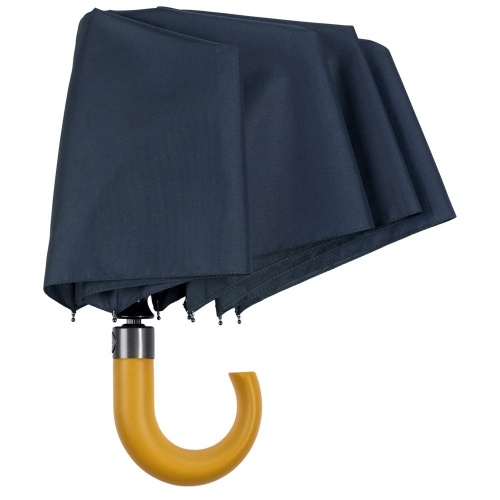 Зонт складной Classic, темно-синий фото 3