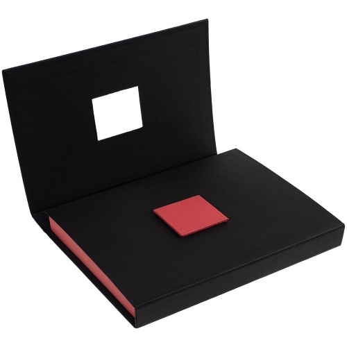 Коробка Plus, черная с красным фото 2