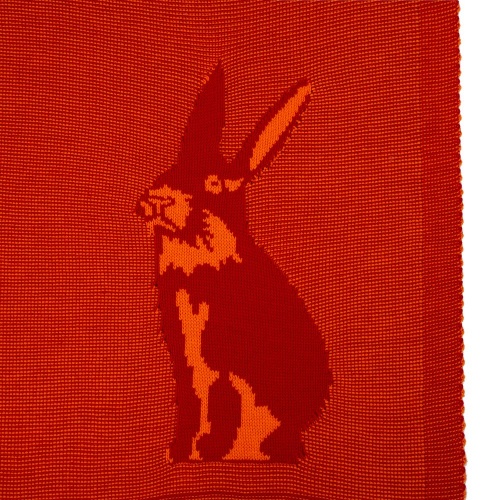 Плед Stereo Bunny, красный фото 4