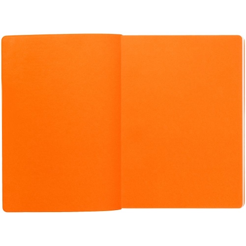 Ежедневник Flexpen Black, недатированный, черный со светло-оранжевым фото 10