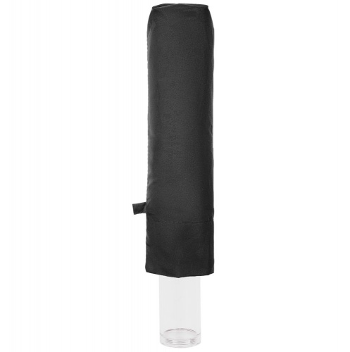 Зонт складной Fillit, черный фото 4