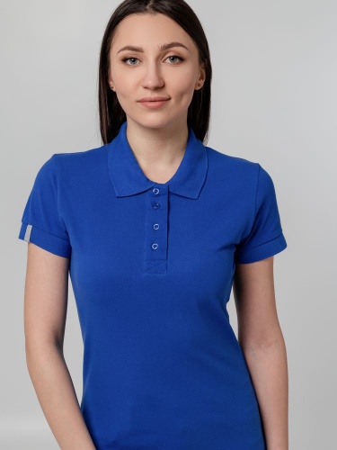 Рубашка поло женская Virma Premium Lady, ярко-синяя фото 10