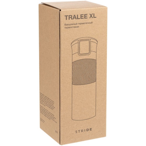 Термостакан Tralee XL, серый фото 2