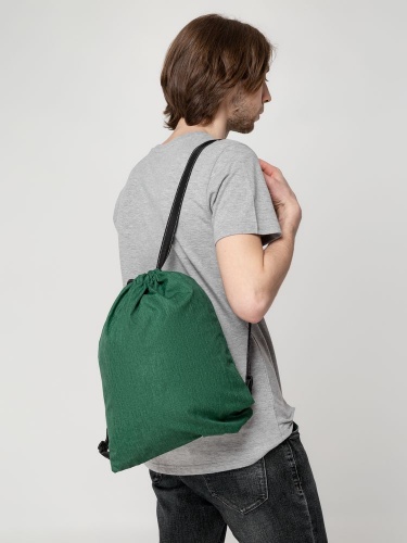 Рюкзак-мешок Melango, зеленый фото 5