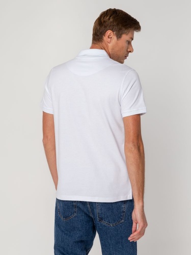Рубашка поло мужская Virma Stretch, белая фото 7