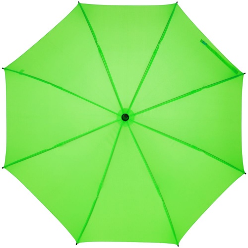 Зонт-трость Undercolor с цветными спицами, зеленое яблоко фото 2