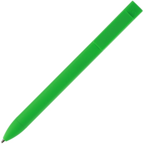 Ручка шариковая Swiper SQ Soft Touch, зеленая фото 2