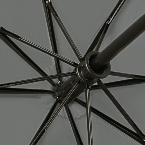 Зонт складной Fiber Magic, серый фото 5