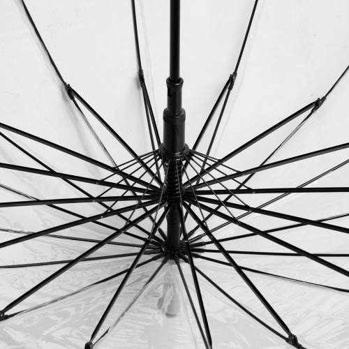 Прозрачный зонт-трость Clear 16 фото 3