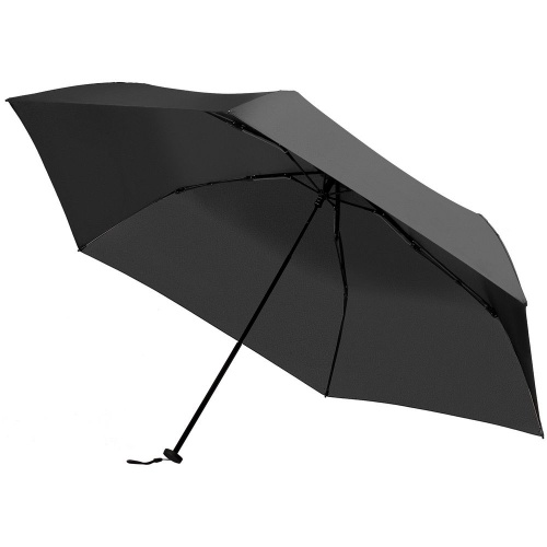 Зонт складной Luft Trek, черный фото 2