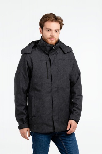 Куртка-трансформер мужская Avalanche, темно-серая фото 12