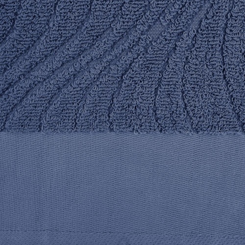 Полотенце New Wave, большое, синее фото 4