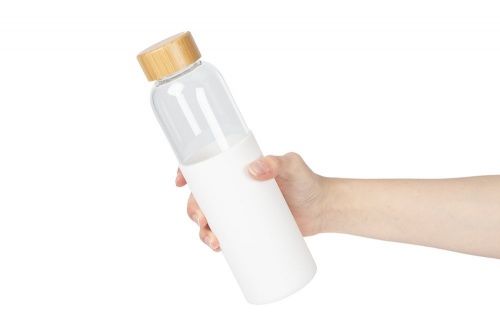 Бутылка для воды Onflow, белая фото 5