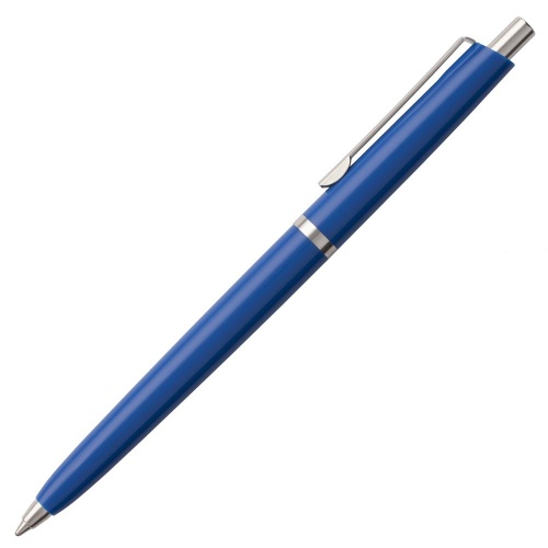 Ручка шариковая Classic, ярко-синяя фото 2