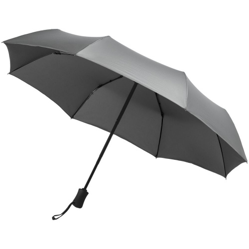 Зонт складной ironWalker, серебристый фото 2