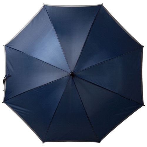 Зонт-трость светоотражающий Reflect, синий фото 2