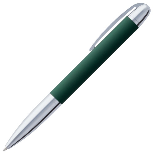 Ручка шариковая Arc Soft Touch, зеленая фото 2