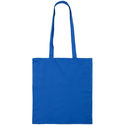 Холщовая сумка Basic 105, ярко-синяя фото 3