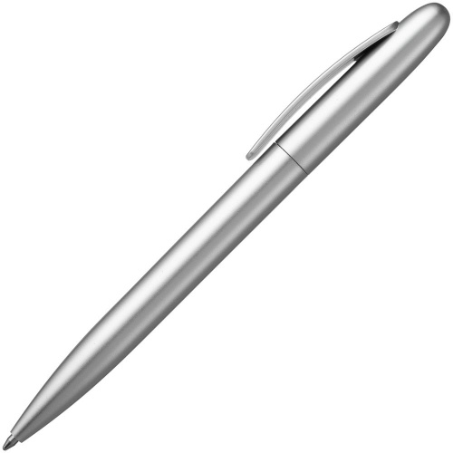 Ручка шариковая Moor Silver, серебристый металлик фото 3