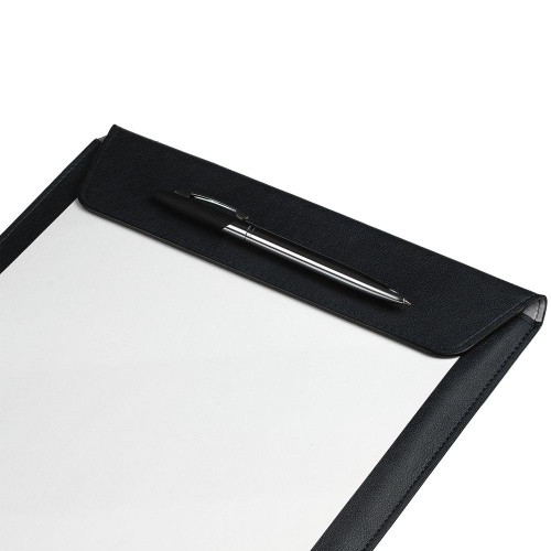Папка-планшет для бумаг Petrus, черная фото 4