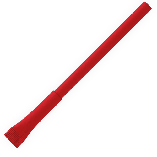 Бумажная ручка, красная