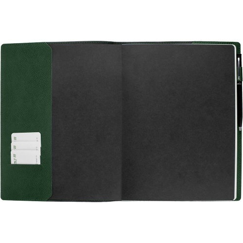 Ежедневник в суперобложке Brave Book, недатированный, зеленый фото 5