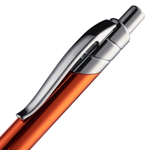 Ручка шариковая Undertone Metallic, оранжевая фото 5
