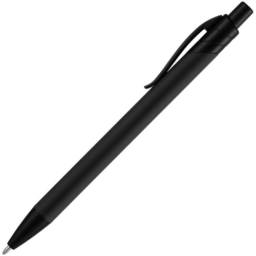 Ручка шариковая Undertone Black Soft Touch, черная фото 2