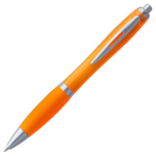 Ручка шариковая Venus, оранжевая фото 3