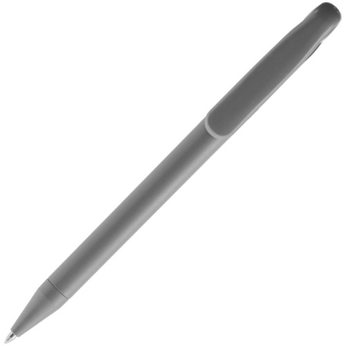 Ручка шариковая Prodir DS1 TMM Dot, серая с черным фото 4