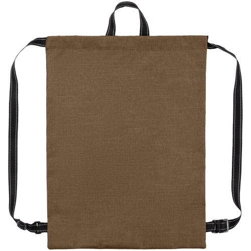 Рюкзак-мешок Melango, коричневый фото 4