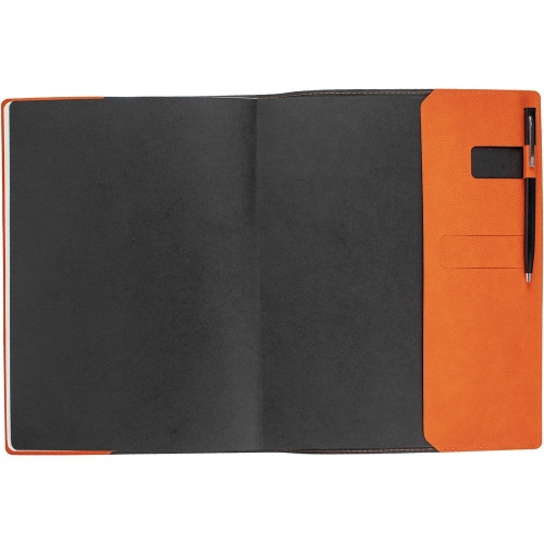 Ежедневник в суперобложке Brave Book, недатированный, оранжевый фото 7