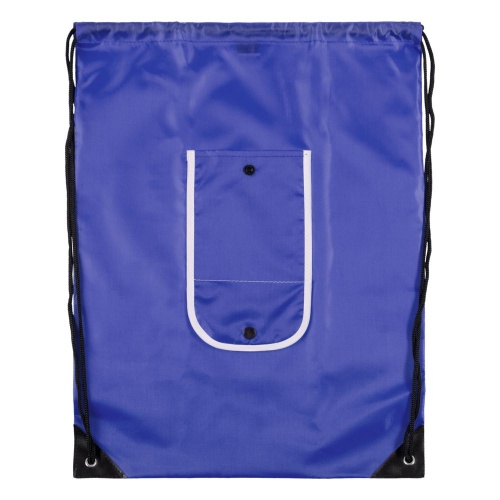 Рюкзак складной Unit Roll, синий фото 3