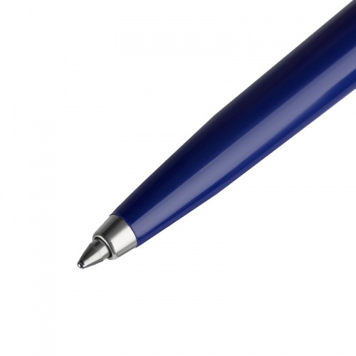 Ручка шариковая Parker Jotter Originals Navy Blue Chrome CT, темно-синяя фото 3