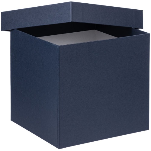 Коробка Cube, L, синяя фото 2