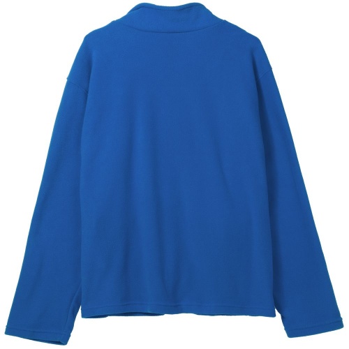 Куртка флисовая унисекс Manakin, ярко-синяя фото 2