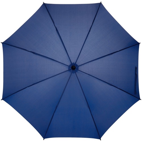 Зонт-трость Undercolor с цветными спицами, синий фото 2