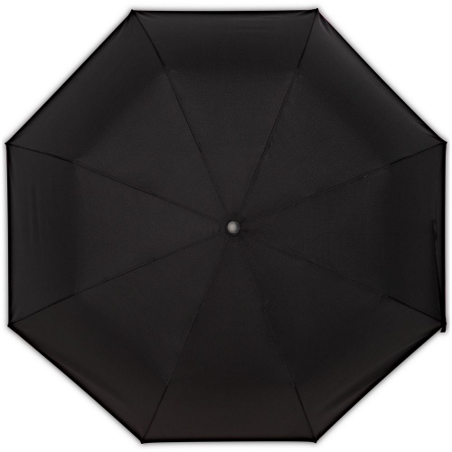 Зонт складной Cloudburst, черный фото 2