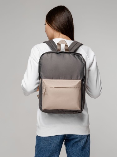 Рюкзак Sensa, серый с бежевым фото 5