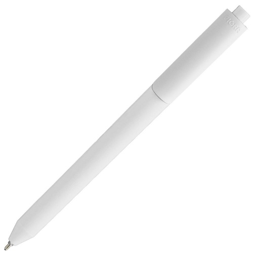 Ручка шариковая Pigra P03 Mat, белая фото 2