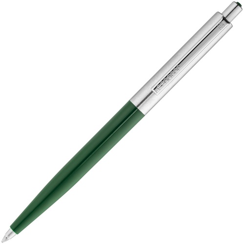 Ручка шариковая Senator Point Metal, зеленая фото 3